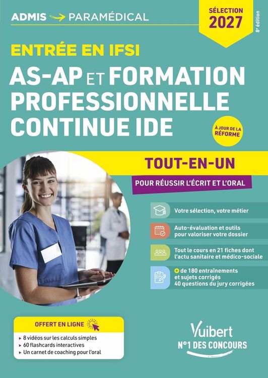 Produktbild: Entree en Ifsi Pour As Ap et Formation Professionnelle Continue Fpc: