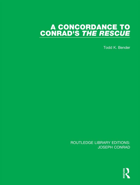 Produktbild: A Concordance to Conrad's The Rescue
