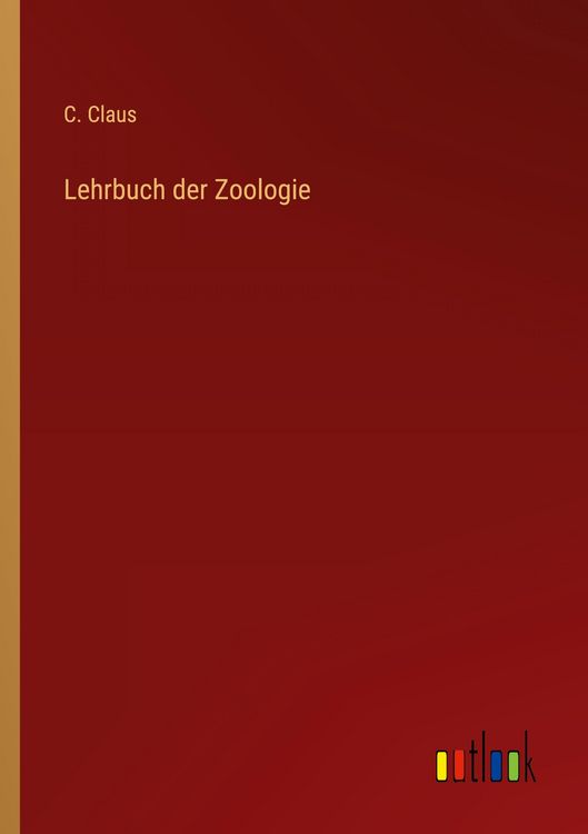 Produktbild: Lehrbuch der Zoologie