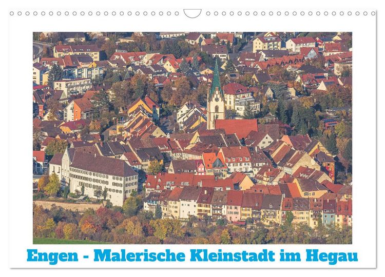 Produktbild: Engen - Malerische Kleinstadt im Hegau (Wandkalender 2026 DIN A3 quer), CALVENDO Monatskalender