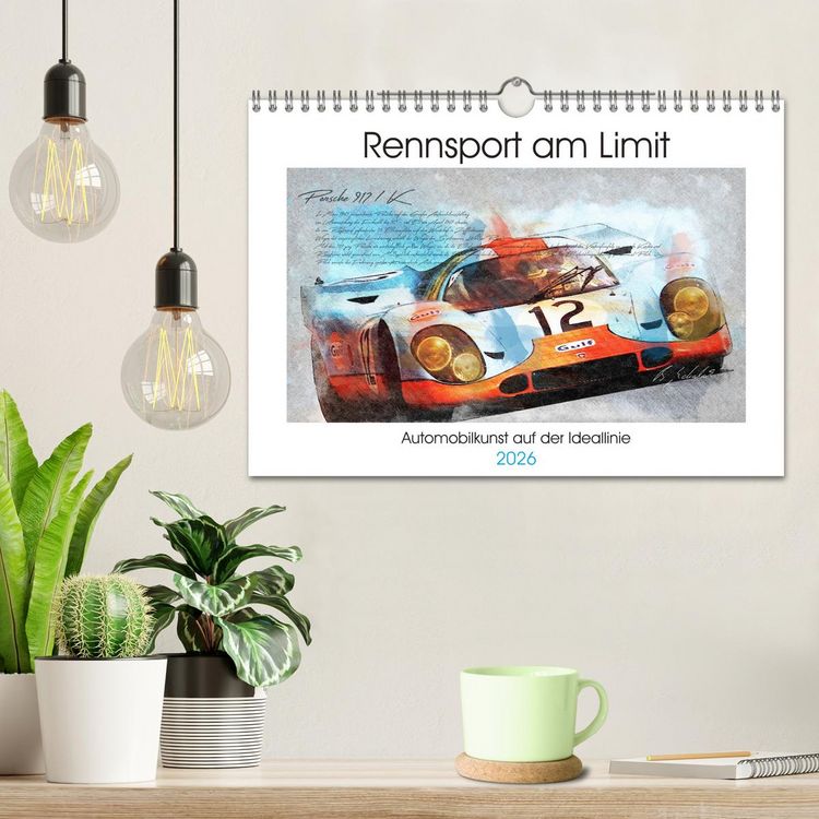 Produktbild: Rennsport am Limit (Wandkalender 2026 DIN A4 quer), CALVENDO Monatskalender