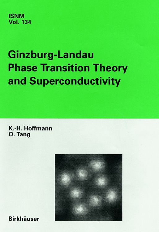 Produktbild: Ginzburg-Landau Phase Transition Theory and Superconductivity
