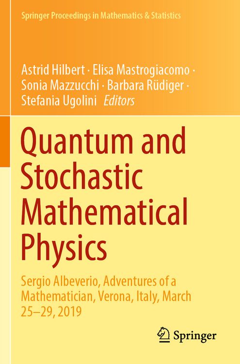 Produktbild: Quantum and Stochastic Mathematical Physics
