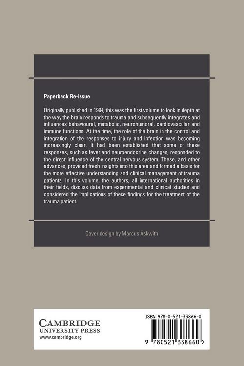 Produktbild: Brain Control of Responses to Trauma