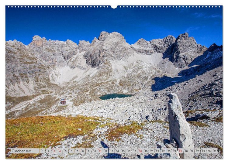 Produktbild: Lienzer Dolomiten (hochwertiger Premium Wandkalender 2026 DIN A2 quer), Kunstdruck in Hochglanz
