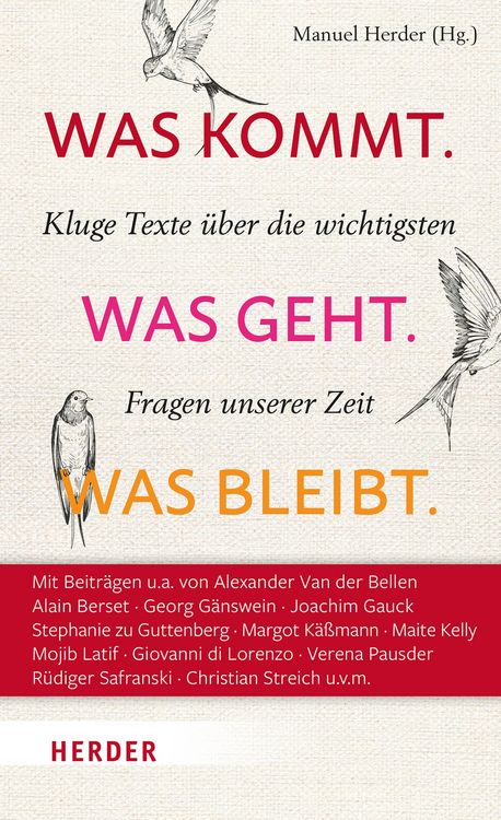Produktbild: Was kommt. Was geht. Was bleibt.