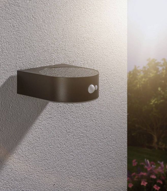 Produktbild: Paulmann 94570 Eileen Solar-Wandlampe 5.5W Warmwei&szlig; Schwarz