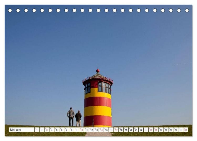 Produktbild: Niedersachsen (Tischkalender 2026 DIN A5 quer), CALVENDO Monatskalender