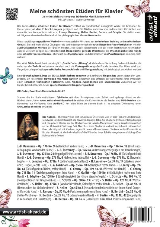 Produktbild: Meine sch&ouml;nsten Et&uuml;den f&uuml;r Klavier