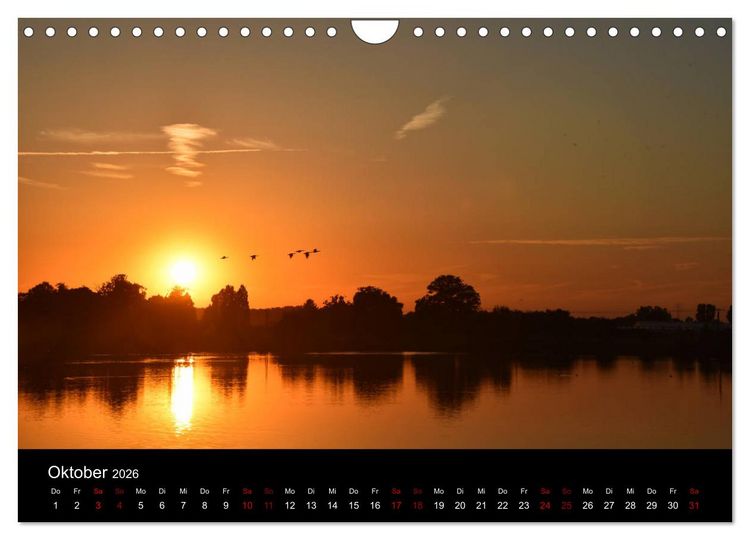 Produktbild: Niederrheinischer Himmel (Wandkalender 2026 DIN A4 quer), CALVENDO Monatskalender