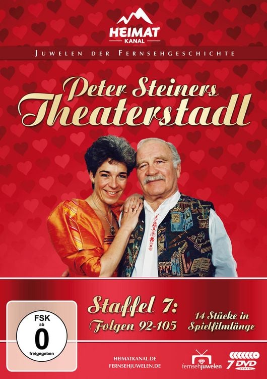 Produktbild: Peter Steiners Theaterstadl - Staffel 7/Fernsehjuwelen [7 DVDs]