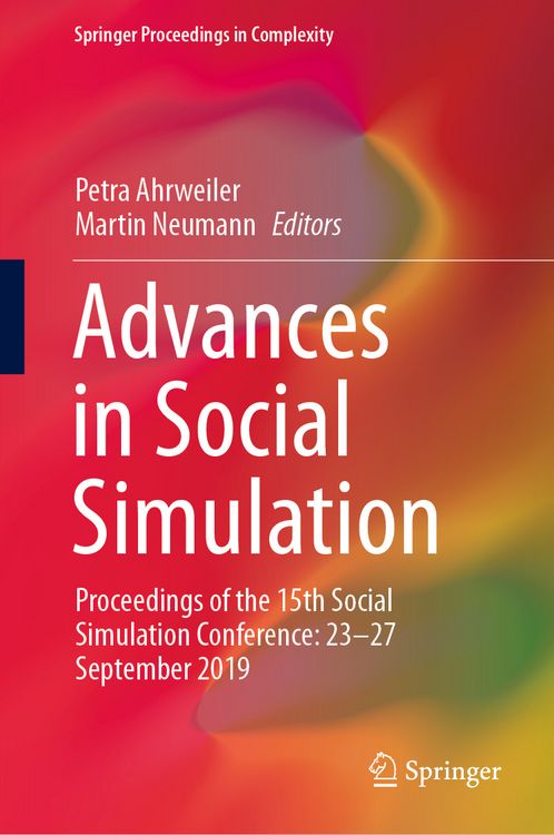 Produktbild: Advances in Social Simulation