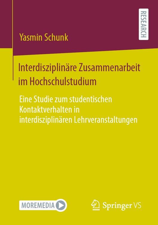 Produktbild: Interdisziplin&auml;re Zusammenarbeit im Hochschulstudium