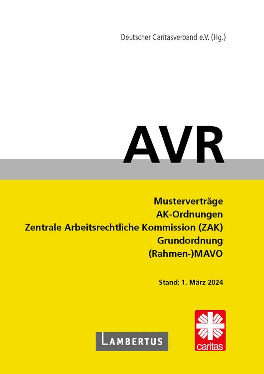Produktbild: AVR Buchausgabe 2024
