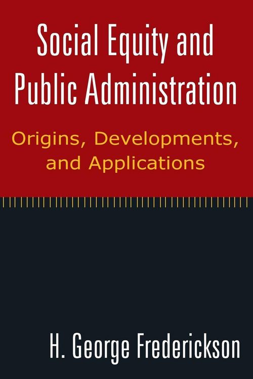 Produktbild: Social Equity and Public Administration