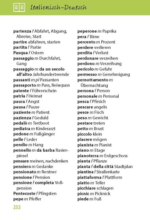 Produktbild: Sprachf&uuml;hrer Italienisch f&uuml;r die Reise