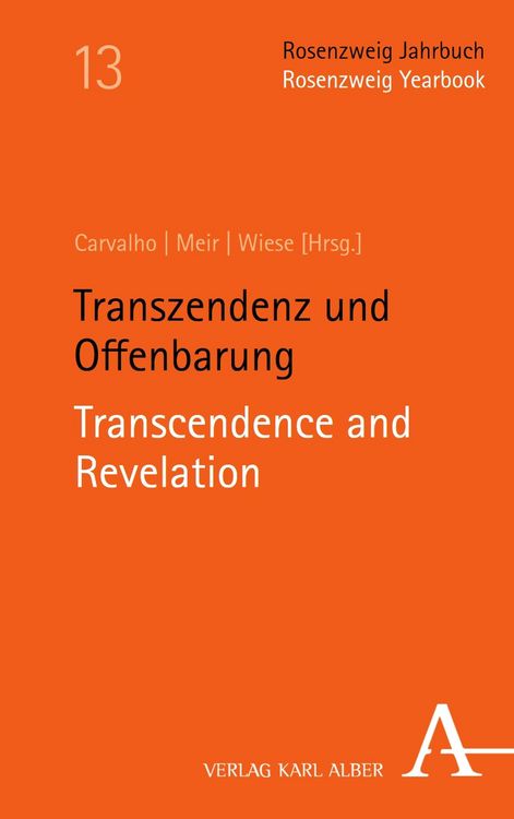 Produktbild: Rosenzweig Jahrbuch / Rosenzweig Yearbook