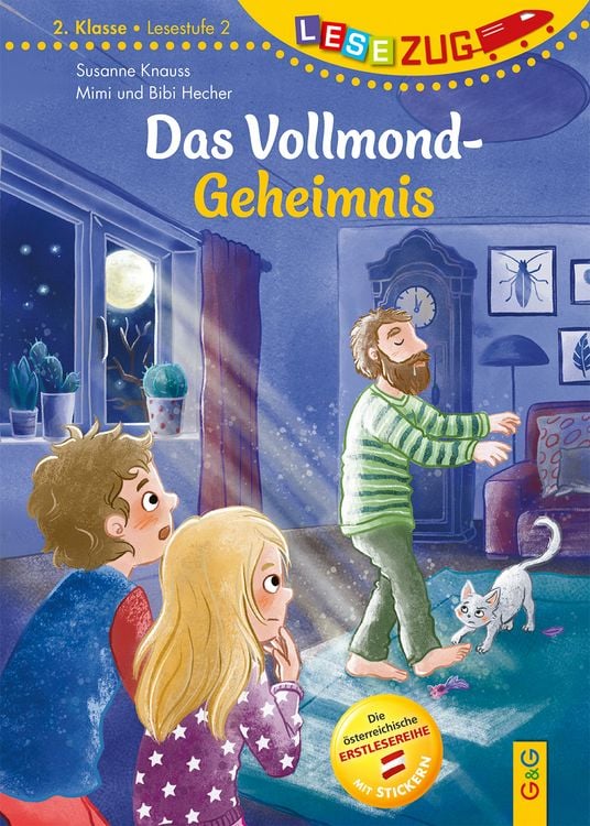 Bild vom Artikel LESEZUG/2. Klasse - Lesestufe 2: Das Vollmond-Geheimnis vom Autor Martin Selle