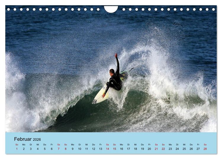 Produktbild: Nazare (Wandkalender 2026 DIN A4 quer), CALVENDO Monatskalender