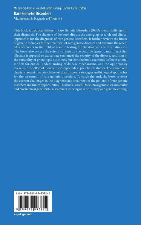 Produktbild: Rare Genetic Disorders