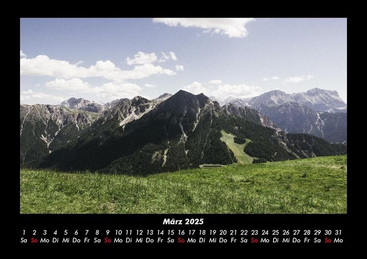 Produktbild: Landschaftskalender 2025 Fotokalender DIN A3
