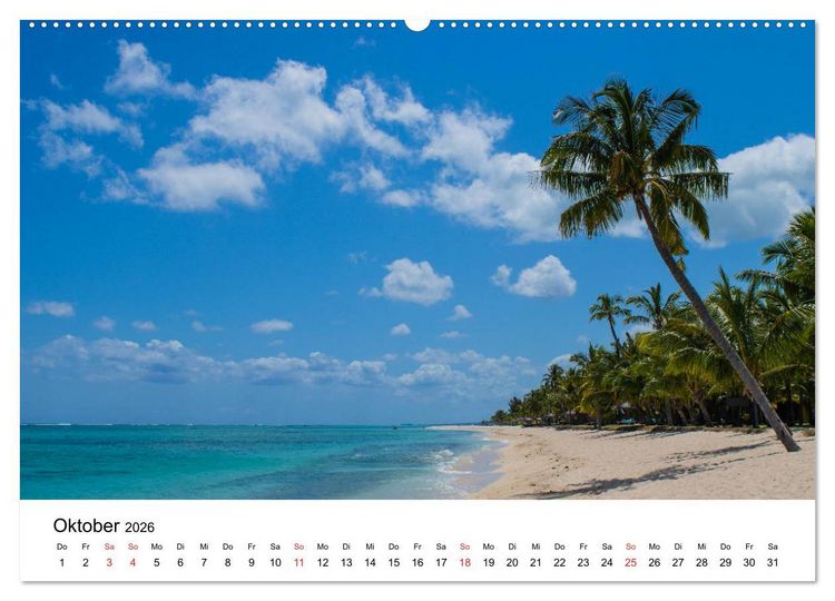 Produktbild: Mauritius - Wanderimpressionen von Rolf Dietz (hochwertiger Premium Wandkalender 2026 DIN A2 quer), Kunstdruck in Hochglanz