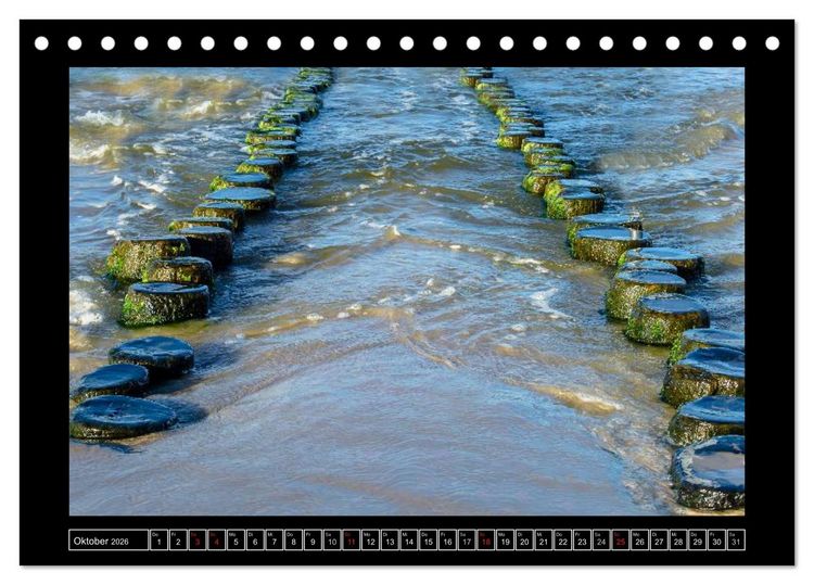 Produktbild: Usedom - Tr&auml;ume einer Insel (Tischkalender 2026 DIN A5 quer), CALVENDO Monatskalender