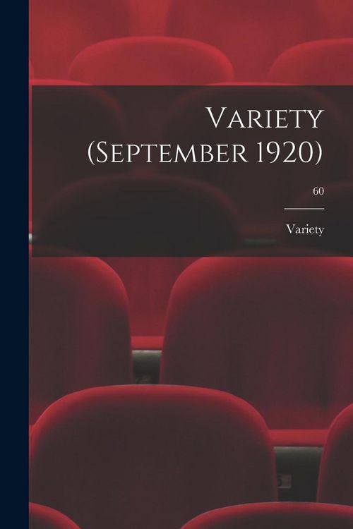 Produktbild: Variety (September 1920); 60