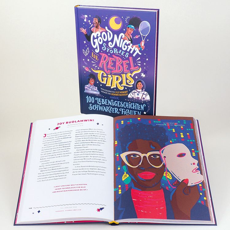 Produktbild: Good Night Stories for Rebel Girls - 100 Lebensgeschichten Schwarzer Frauen