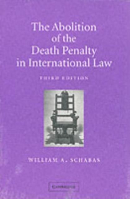Produktbild: Abolition of the Death Penalty in International Law