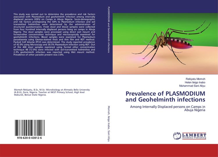 Produktbild: Prevalence of PLASMODIUM and Geohelminth infections