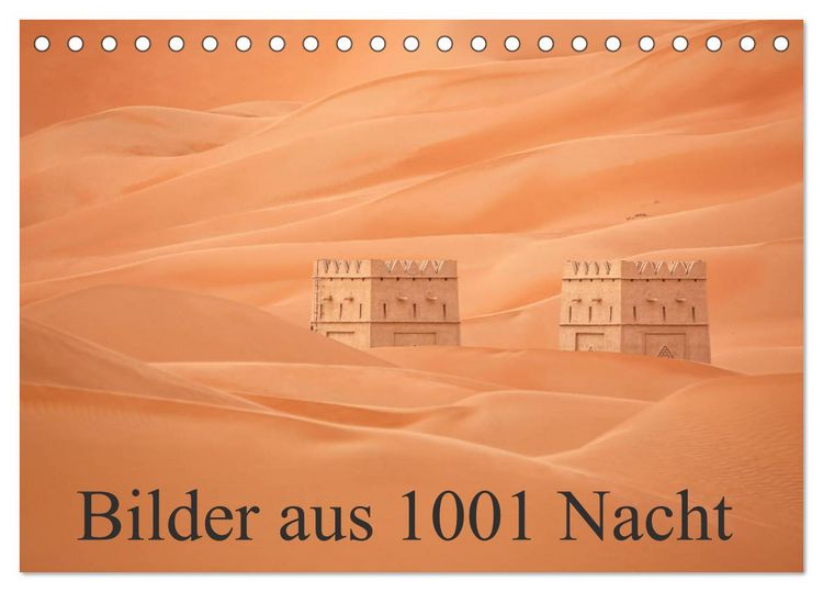 Produktbild: Bilder aus 1001 Nacht (Tischkalender 2026 DIN A5 quer), CALVENDO Monatskalender