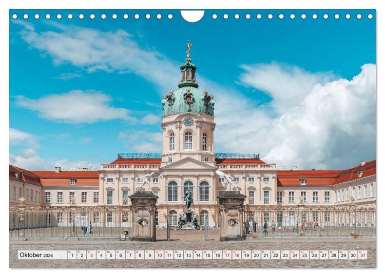 Produktbild: Berlin rund ums Jahr (Wandkalender 2026 DIN A4 quer), CALVENDO Monatskalender