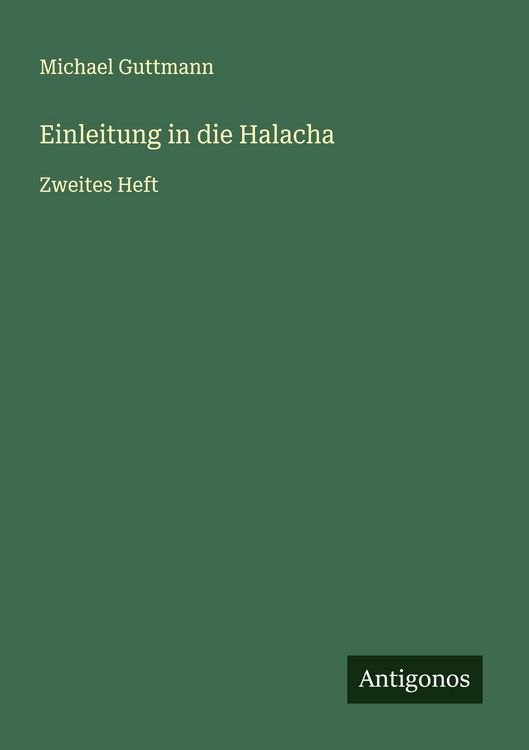 Produktbild: Einleitung in die Halacha