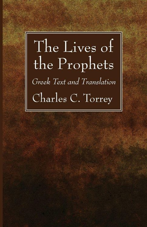 Produktbild: The Lives of the Prophets