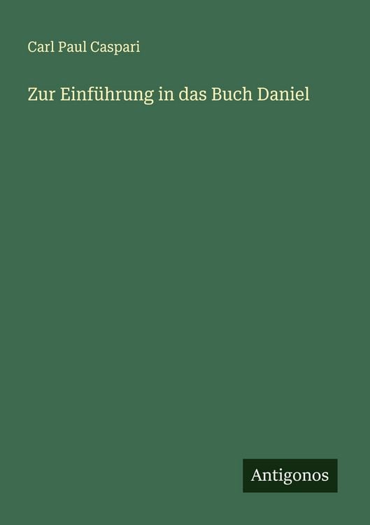 Produktbild: Zur Einf&uuml;hrung in das Buch Daniel