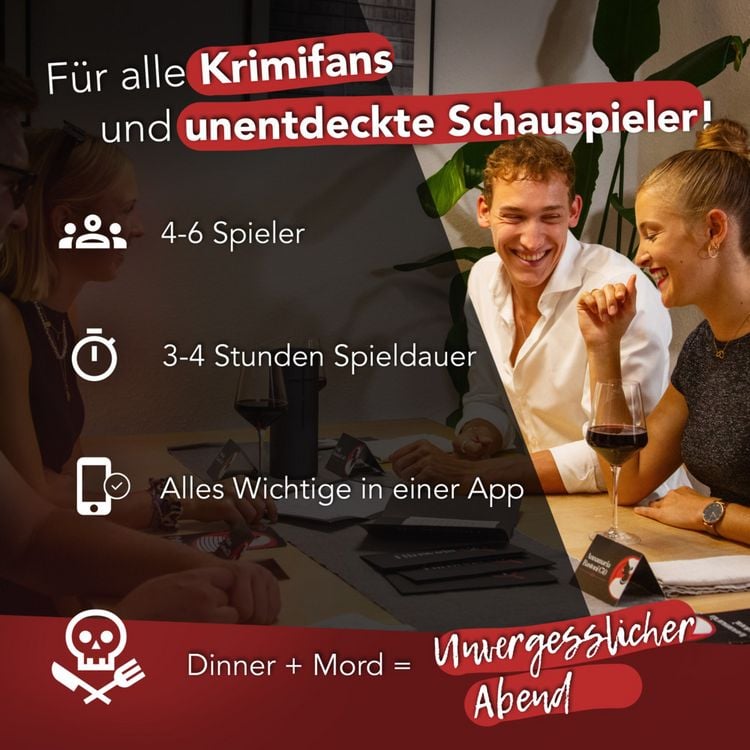 Produktbild: CRIMECASES Krimidinner: Der letzte Pate