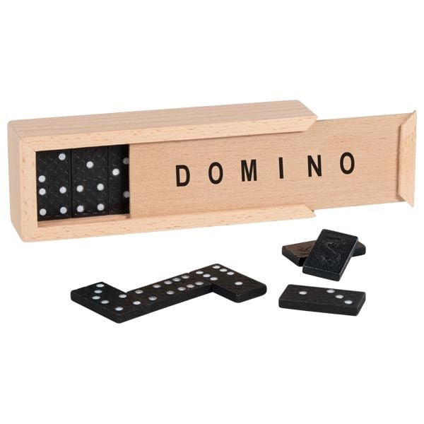 Produktbild: Dominospiel im Holzkasten