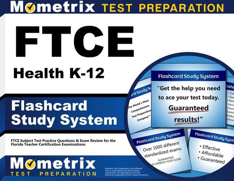Produktbild: FTCE Health K-12 Flashcard Study System