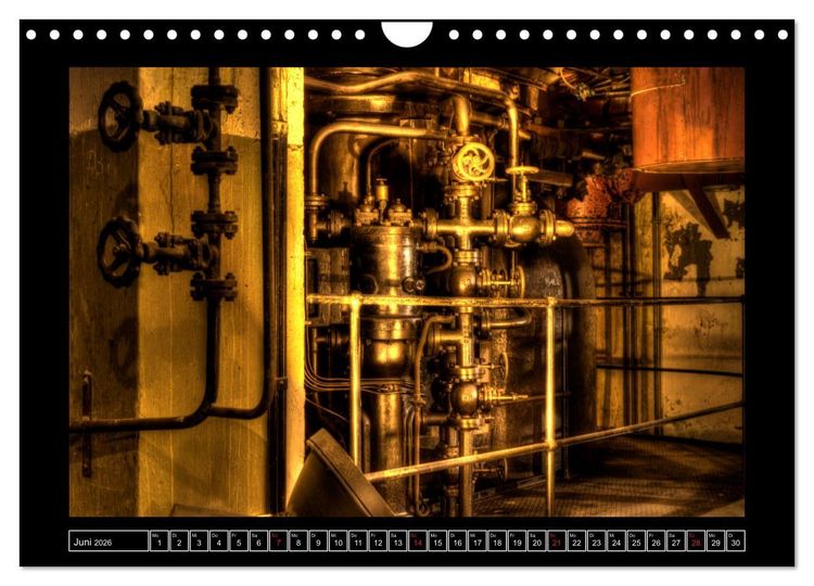 Produktbild: Rost - Quer durch's Ruhrgebiet (Wandkalender 2026 DIN A4 quer), CALVENDO Monatskalender