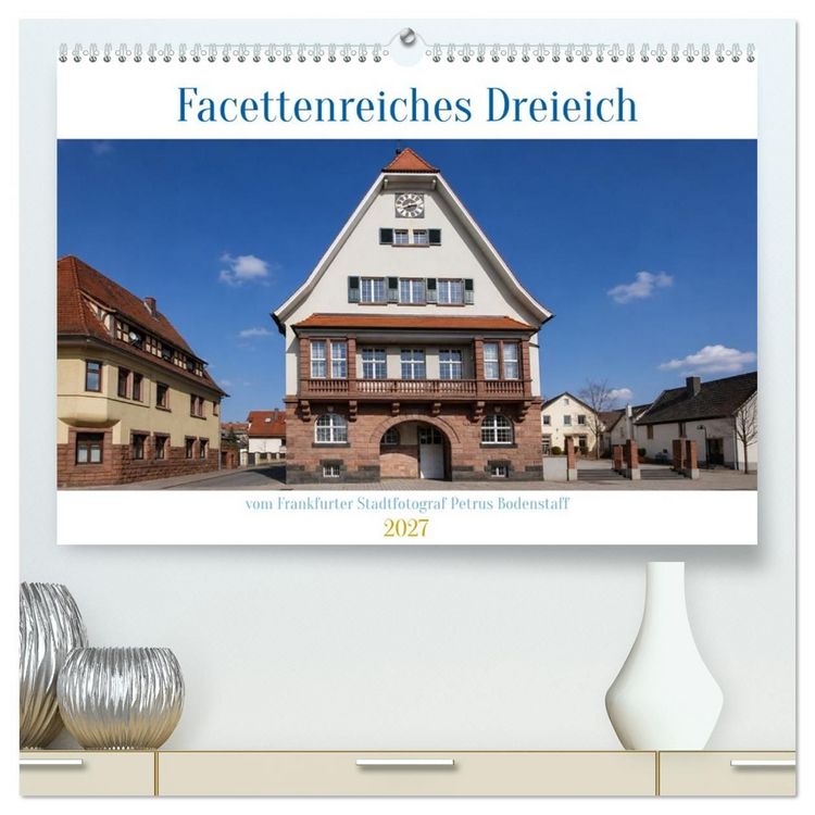 Produktbild: Facettenreiches Dreieich (hochwertiger Premium Wandkalender 2027 DIN A2 quer), Kunstdruck in Hochglanz