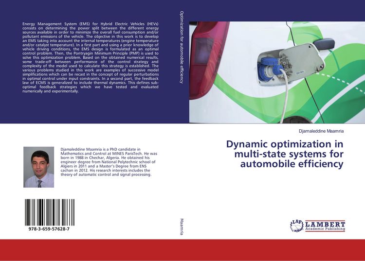 Produktbild: Dynamic optimization in multi-state systems for automobile efficiency