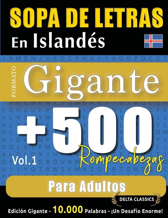 Produktbild: Sopa De Letras En Island&eacute;s Formato Gigante