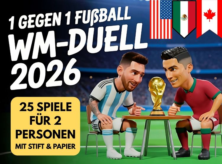 Produktbild: 1 gegen 1 Fu&szlig;ball WM-Duell 2026