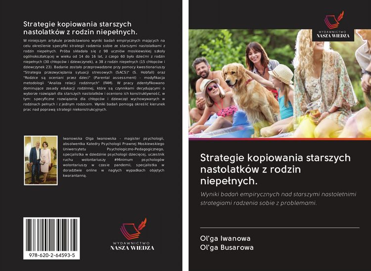 Produktbild: Strategie kopiowania starszych nastolatk&oacute;w z rodzin niepe&iquest;nych.