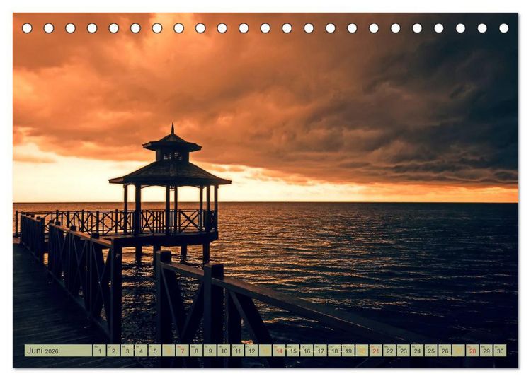 Produktbild: Die gro&szlig;en Antillen - Jamaica (Tischkalender 2026 DIN A5 quer), CALVENDO Monatskalender