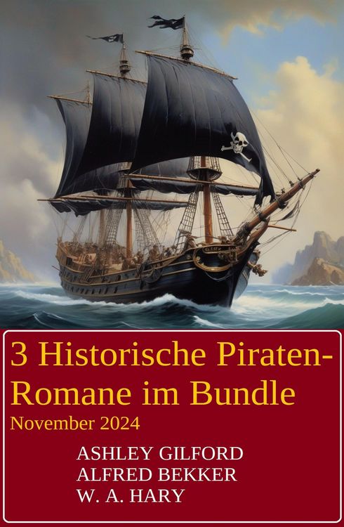 Produktbild: 3 Historische Piraten-Romane im Bundle November 2024