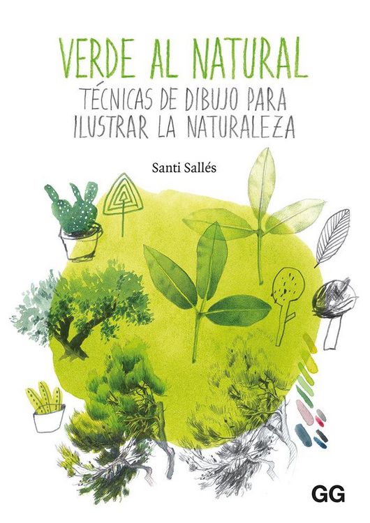 Produktbild: Verde al natural : t&eacute;cnicas de dibujo para ilustrar la naturaleza