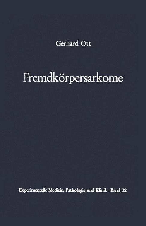 Produktbild: Fremdk&ouml;rpersarkome