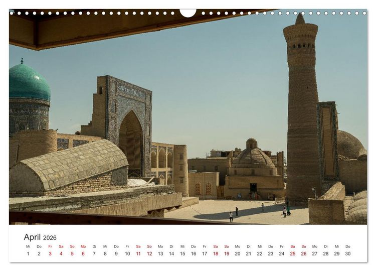Produktbild: Usbekistan (Wandkalender 2026 DIN A3 quer), CALVENDO Monatskalender
